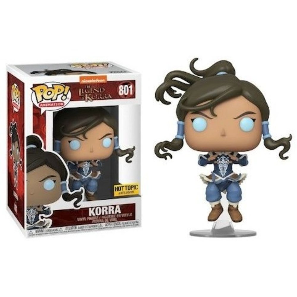 Funko Pop The Legend of Korra 801 Hot Topic Exclusive in Pop Protector